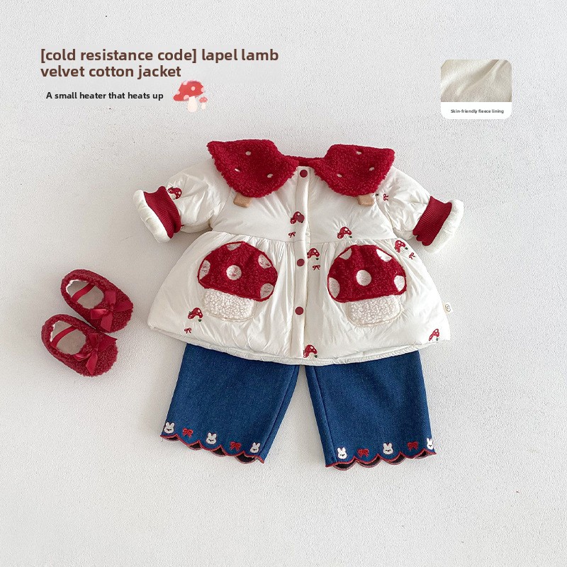 Girls' Western New Year's Clot - огляд і ціна Winter Clothing Baby