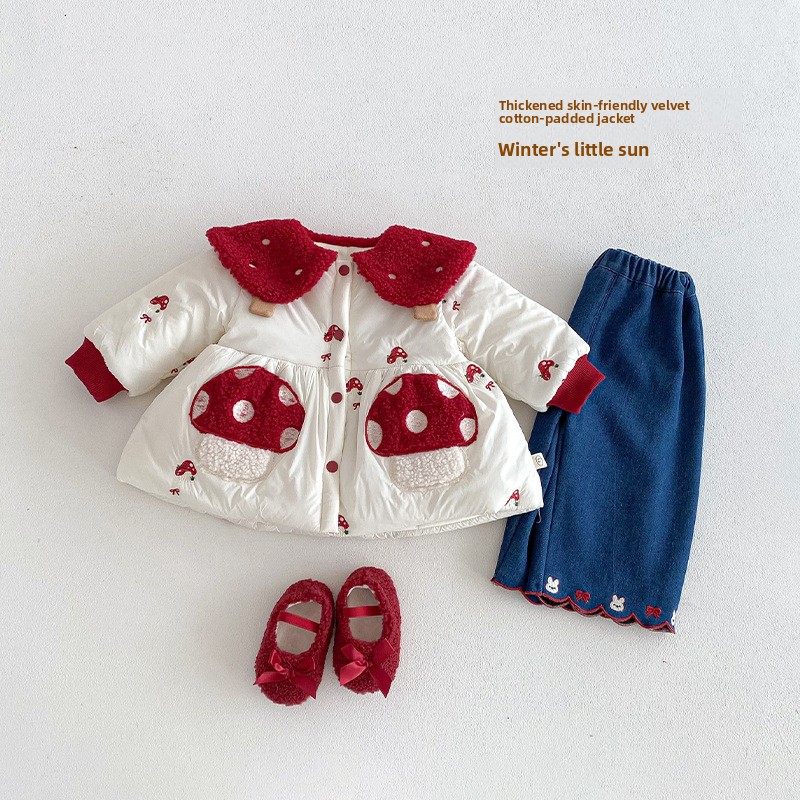 Girls' Western New Year's Clot - огляд і ціна Winter Clothing Baby