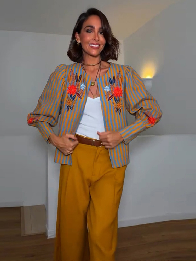 2026 Early Autumn Striped Flow - огляд і ціна Winter Clothing For Women