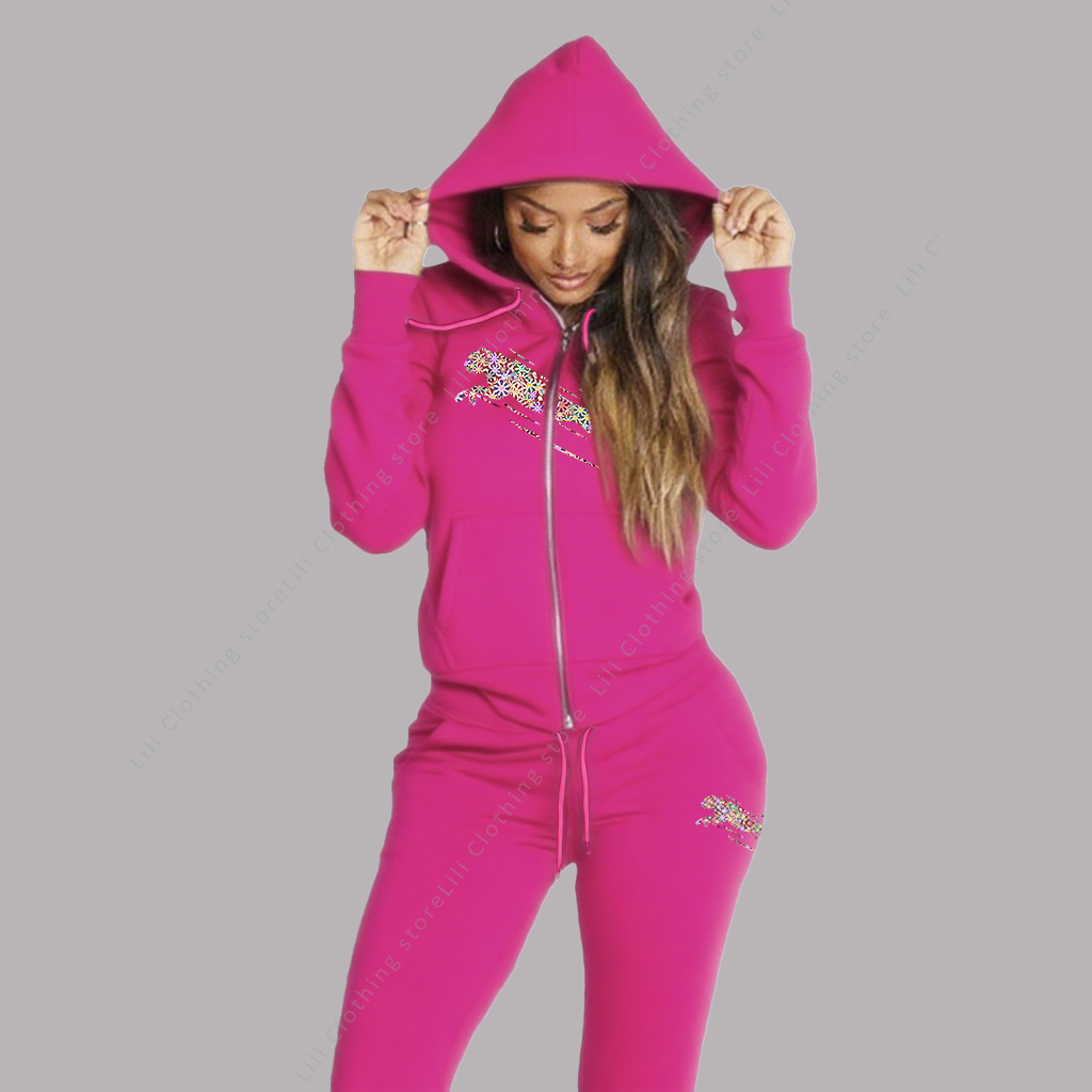 Women's Track Suit Aesthetic H - огляд і ціна Fleece Hoodie Lined
